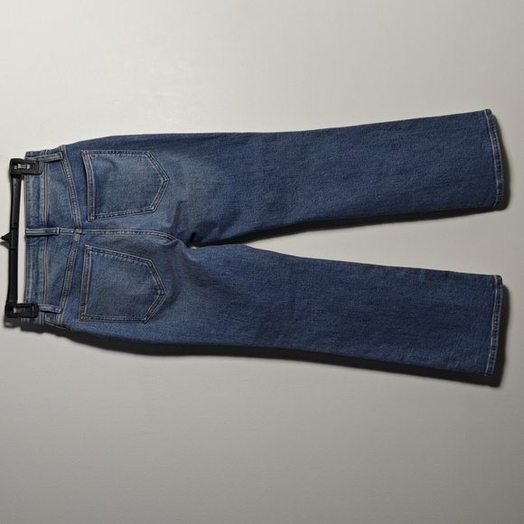 MADEWELL Curvy Kick Out Crop Jeans in Light Wash Size 26 - Picture 10 of 16